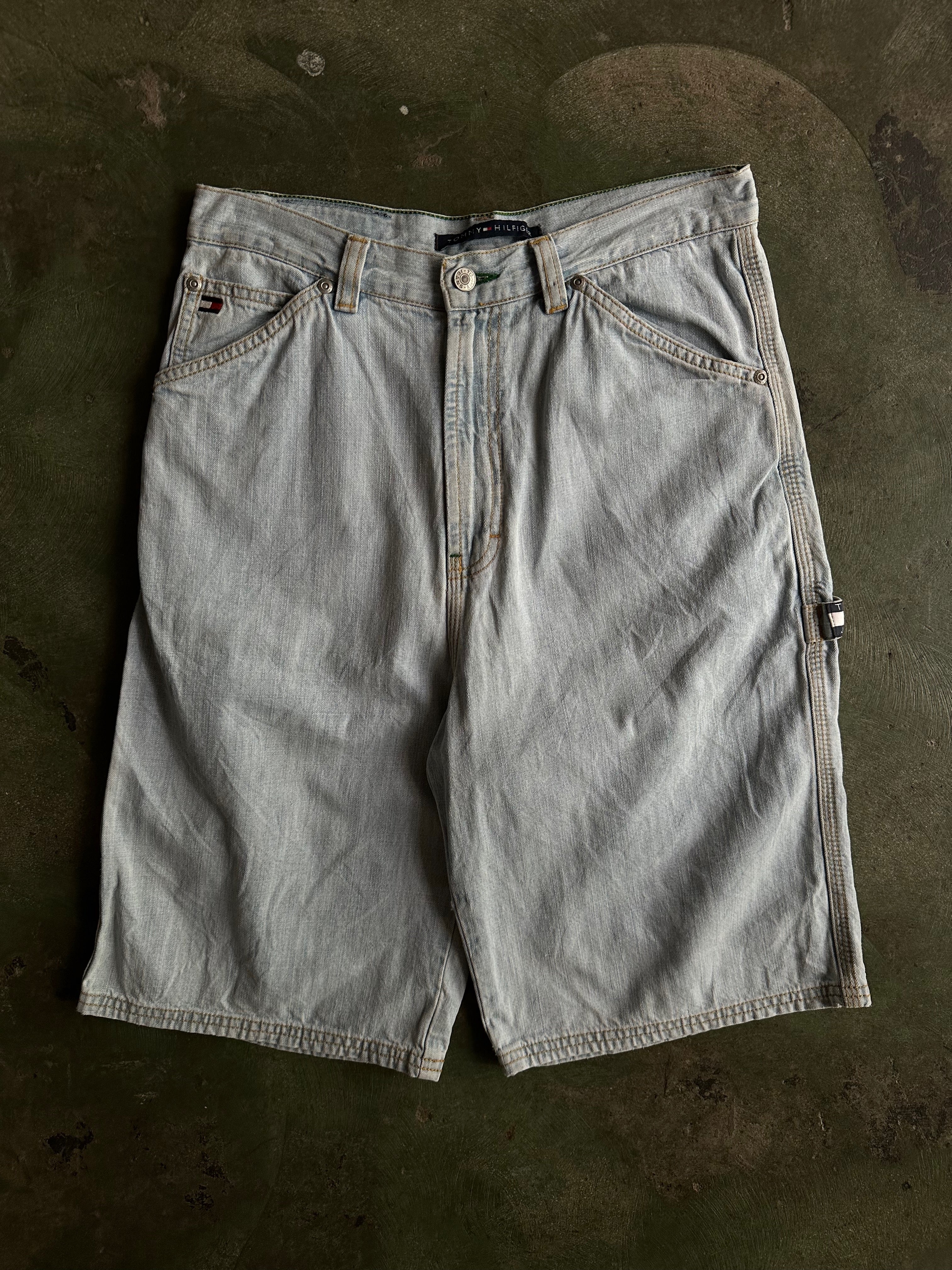 Tommy hilfiger clearance jean shorts vintage