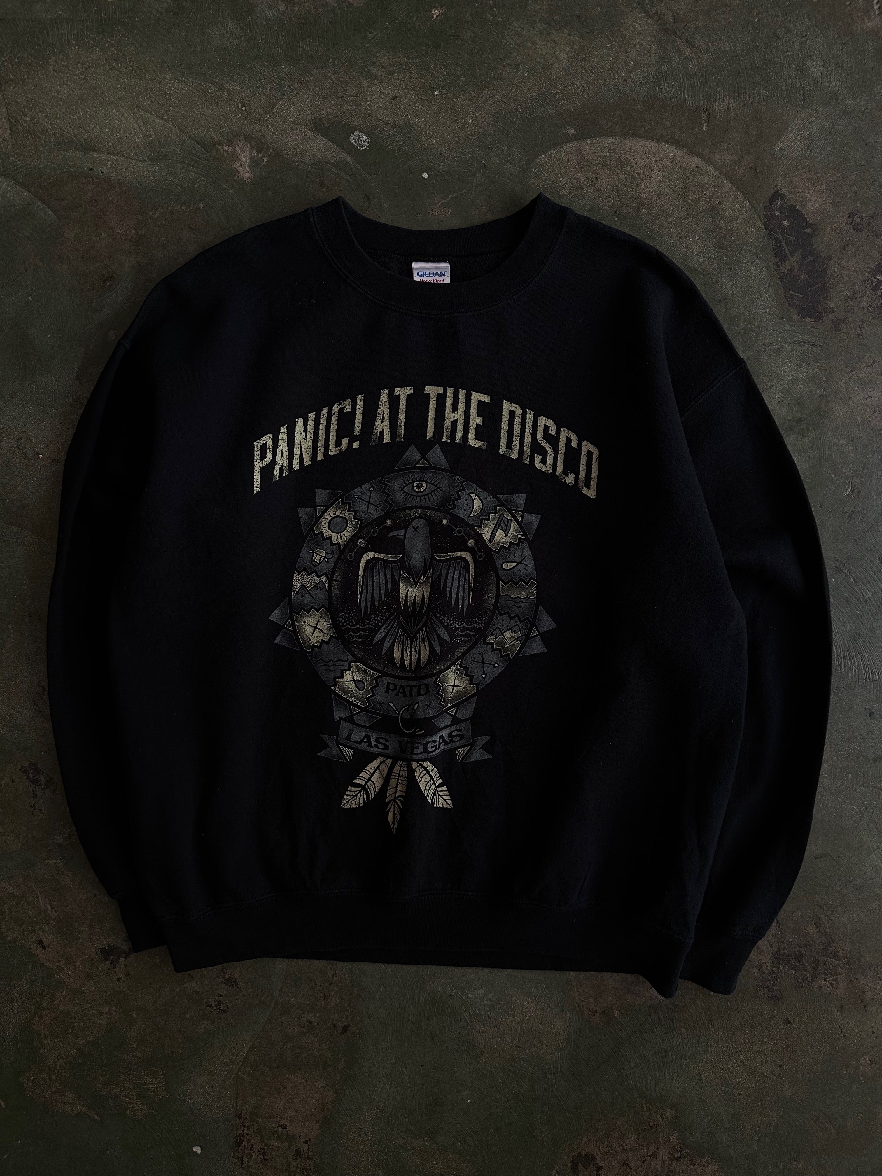 Vintage 00s Panic at the Disco Sweatshirt L Room On Fire