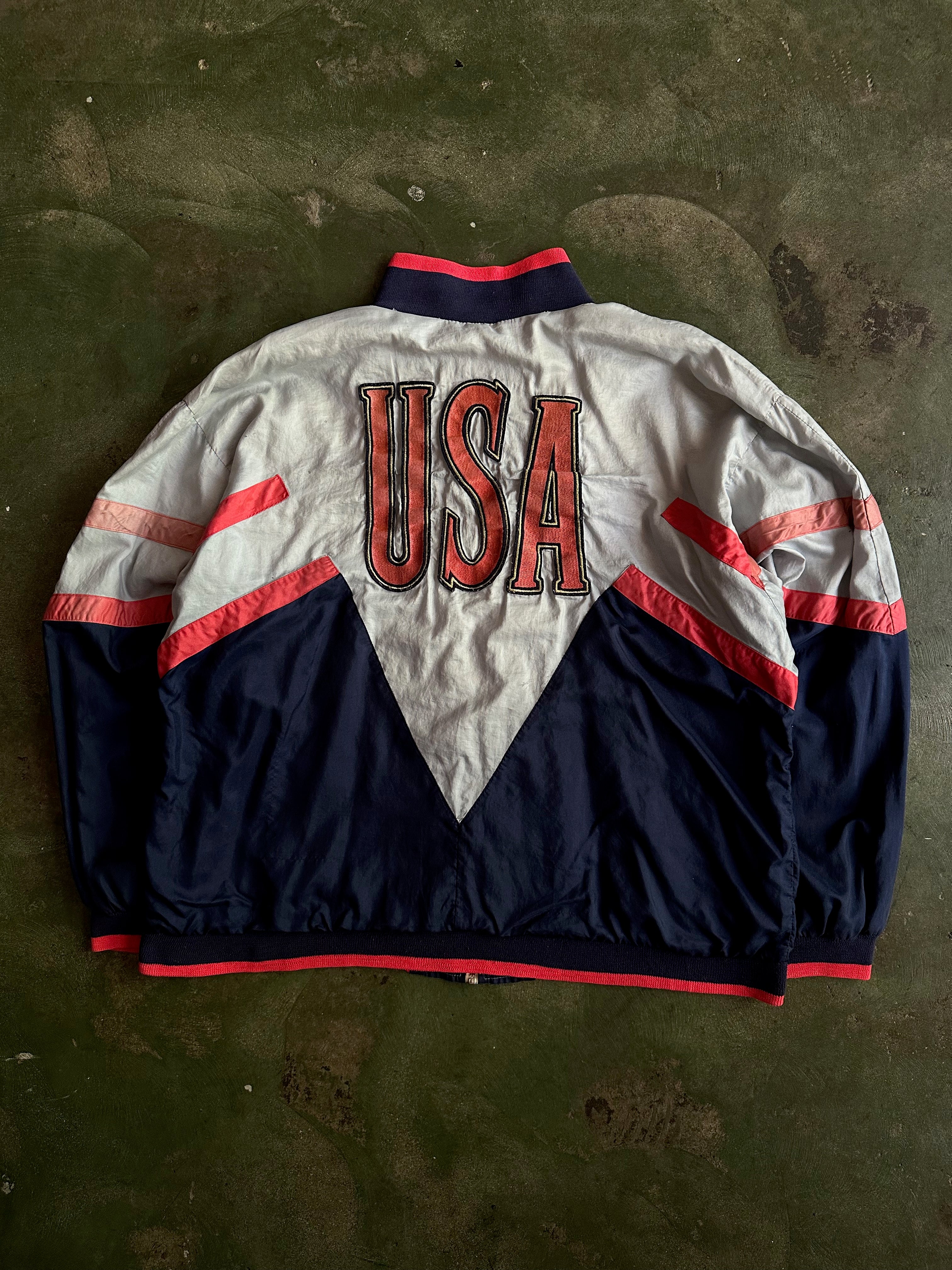 Nike usa track jacket deals