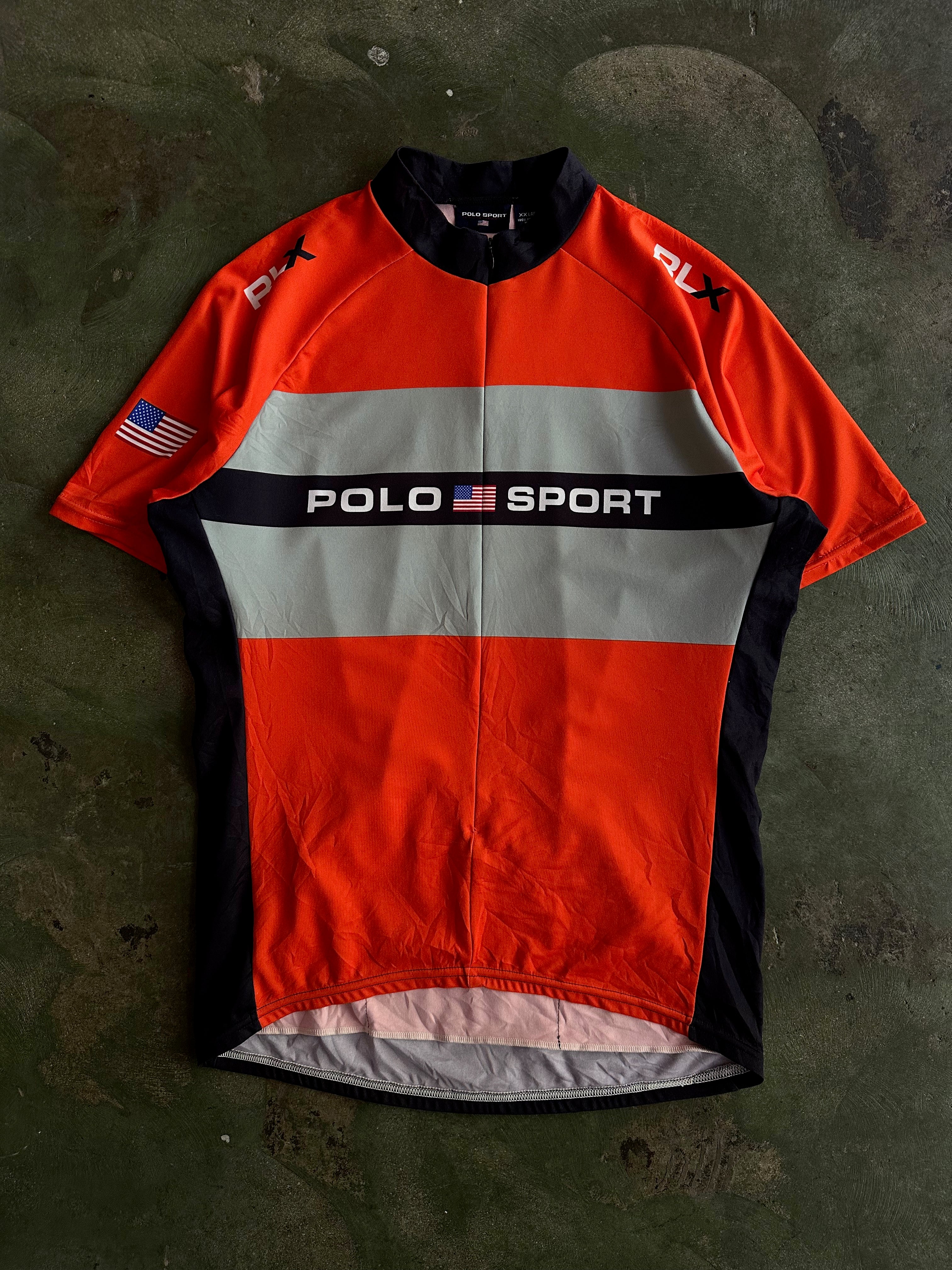 Ralph lauren cycling hot sale jersey