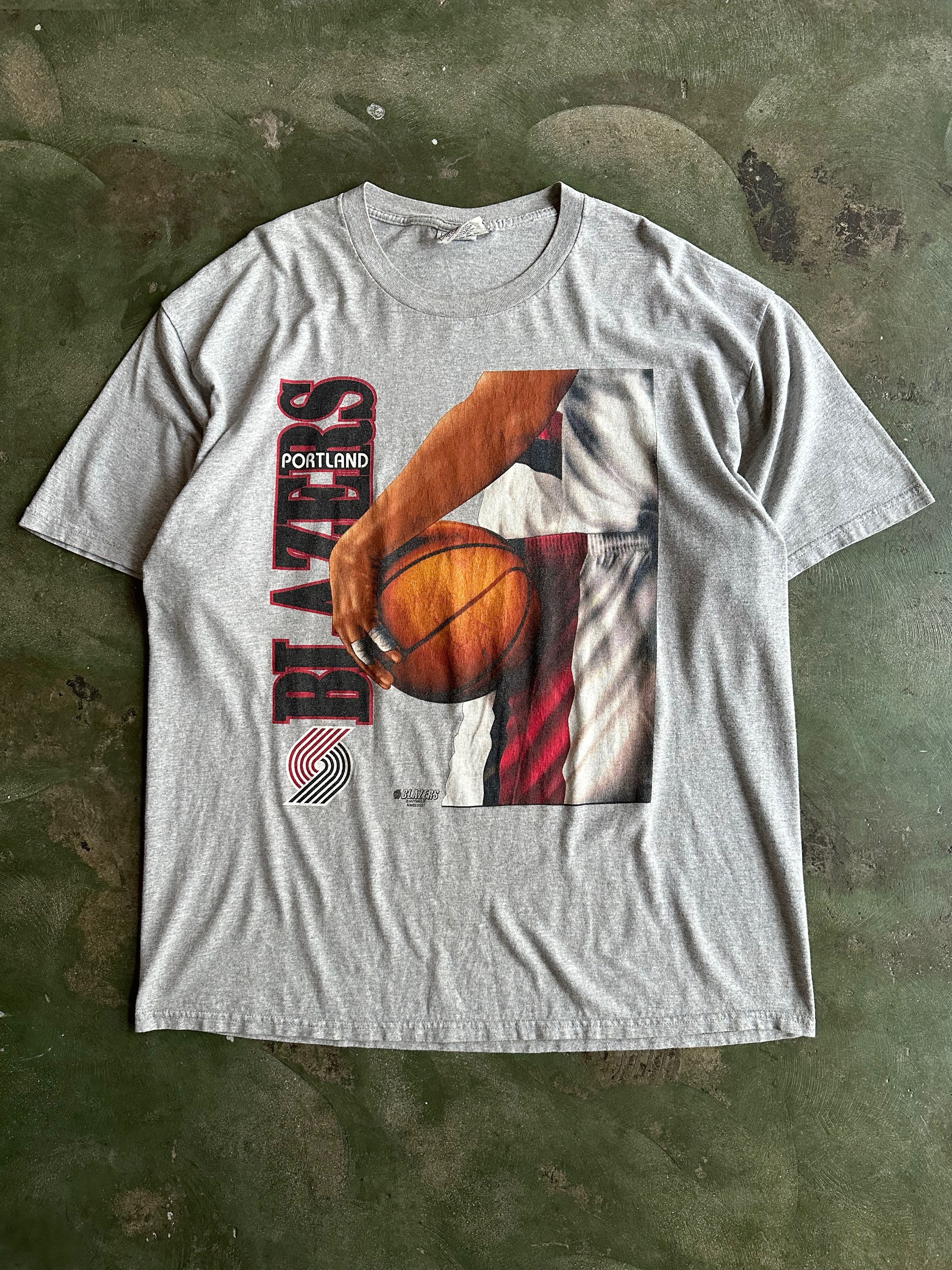 Portland trail blazers store vintage shirt