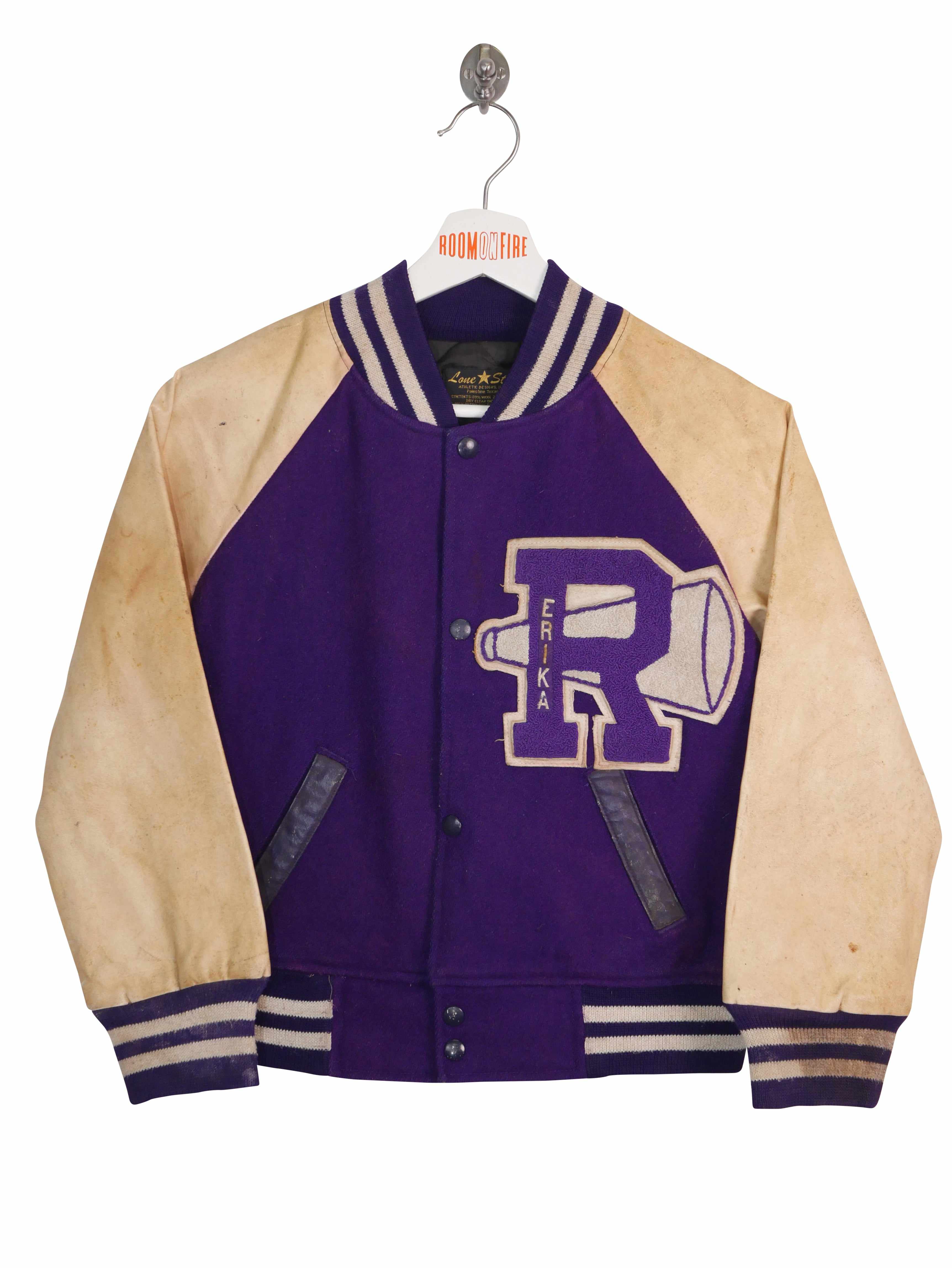 Varsity jacket best sale 80s