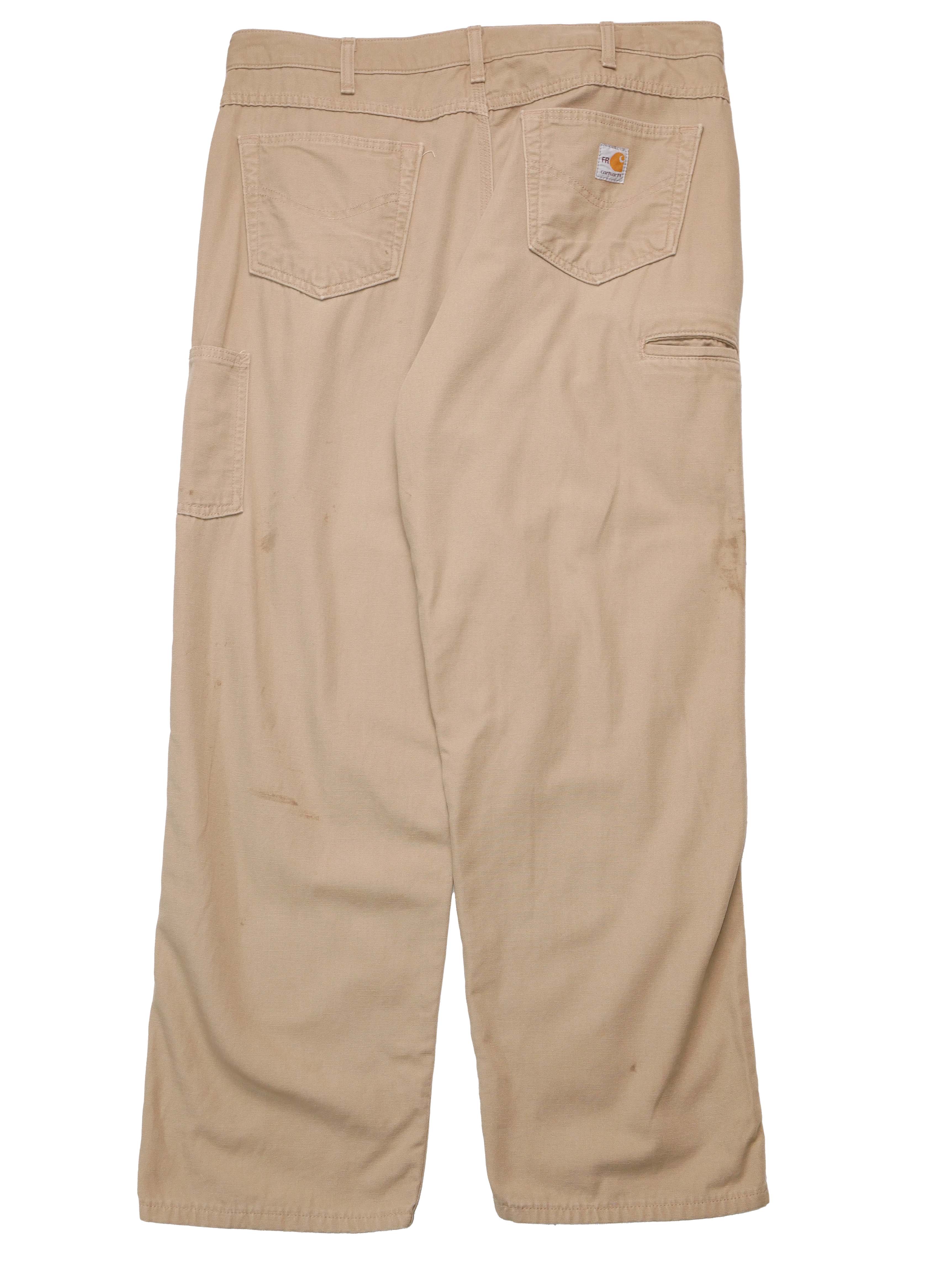 Vintage 90s Carhartt Workwear Pants (34)-PANT-CARHARTT-SIZE 34-Room On Fire