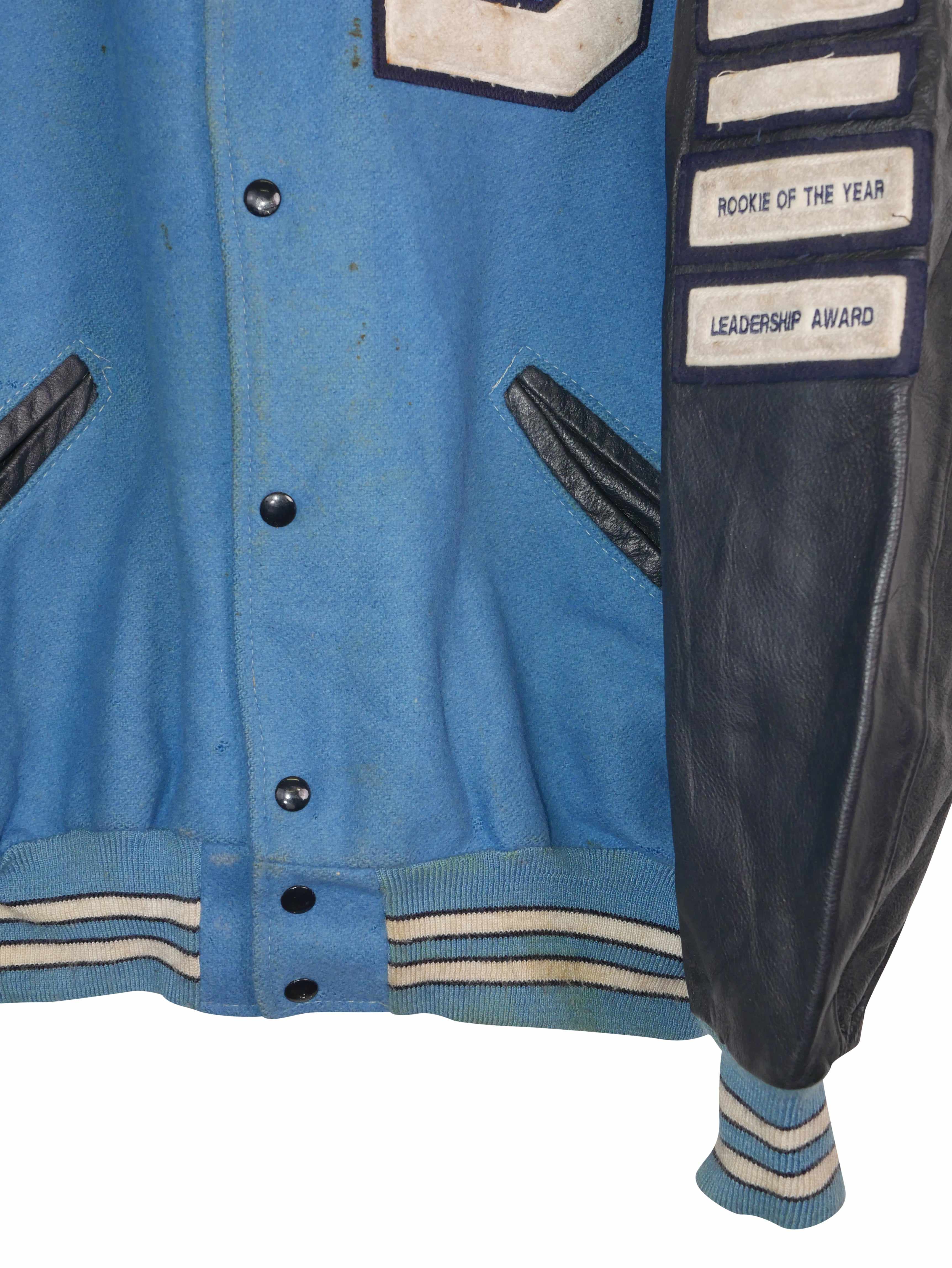 Vintage 90s Matt Bengals Leather Varsity Jacket (XL)-JACKET-MISCELLANEOUS-SIZE XL-Room On Fire